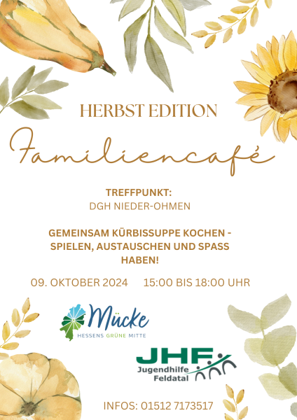 Familiencafé Hopping in der Gemeinde Mücke Bild 1